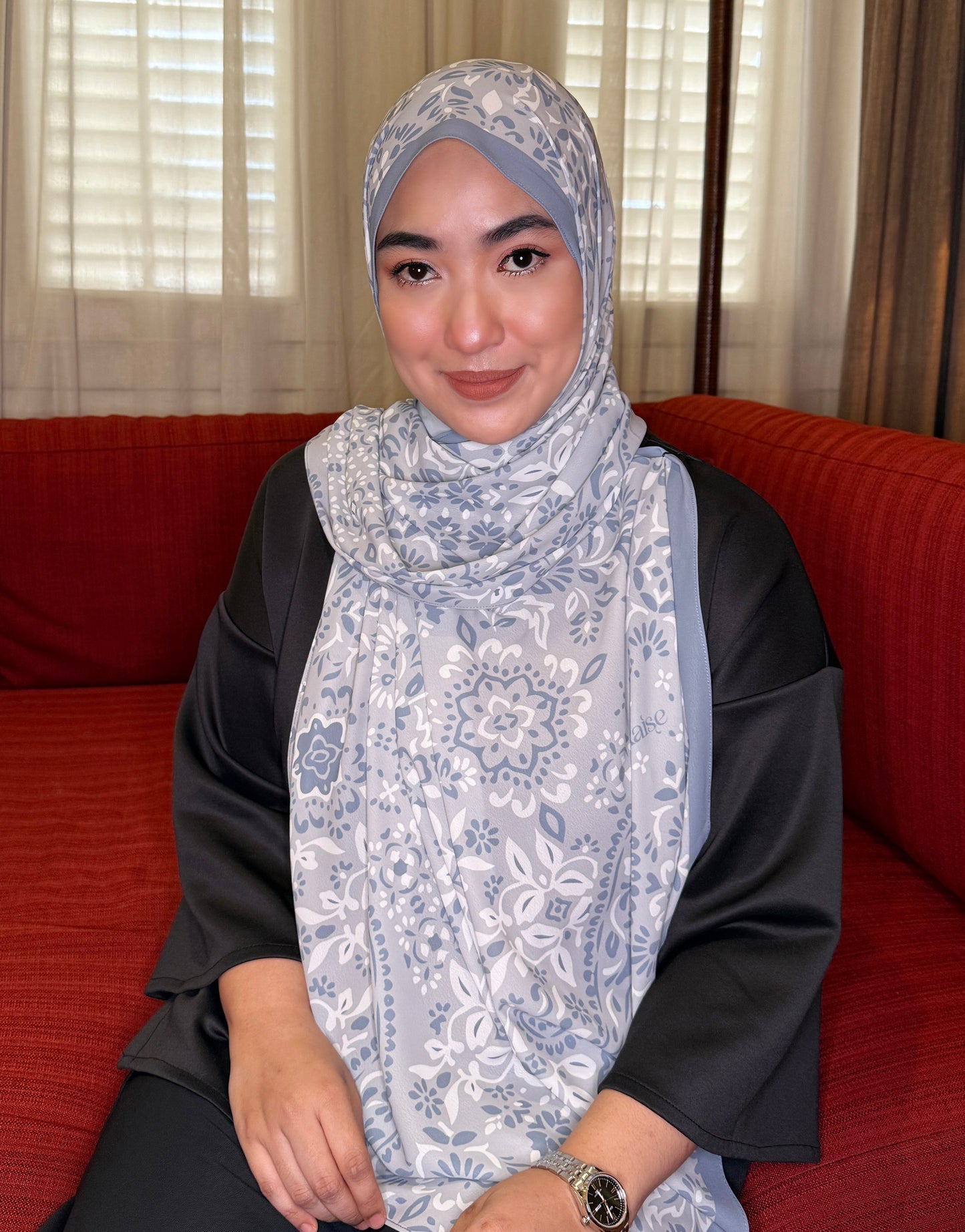 Paisley (Steel Blue)