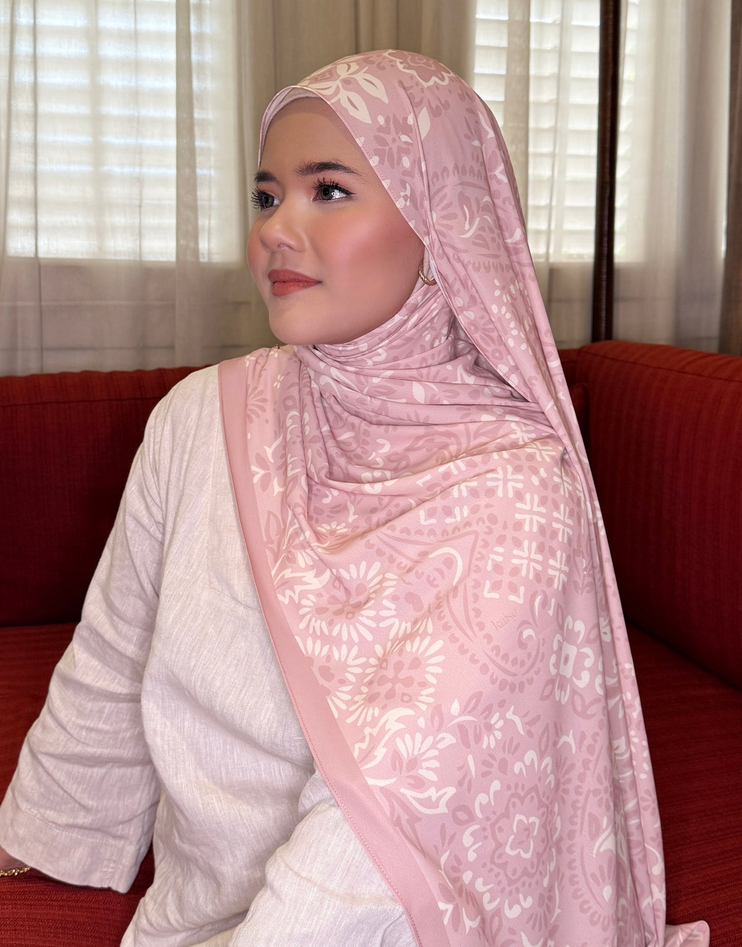 Paisley (Pink Yellow)