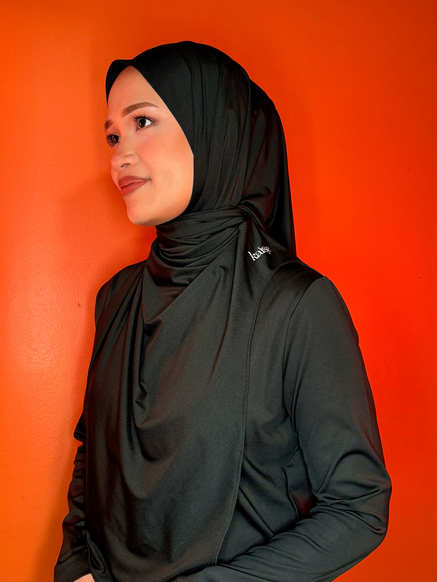 [PREORDER] Black Sport Hijab (Full Coverage)