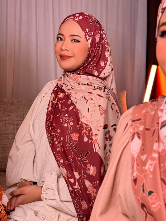 Batik Lepas (Deep Berry)