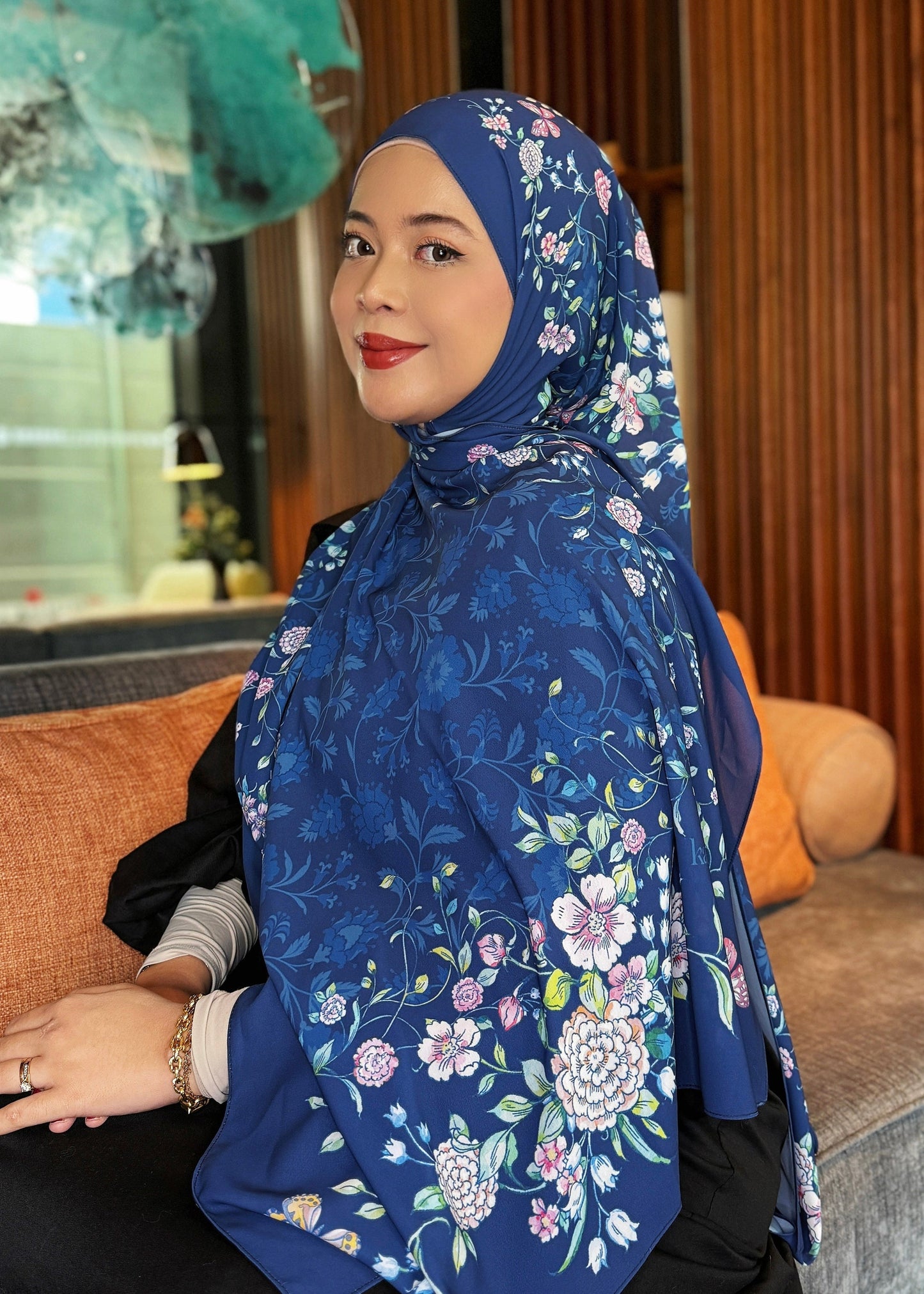 A Thousand Flowers (Royal Blue)