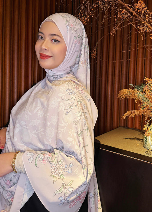 A Thousand Flowers (Light Grey)