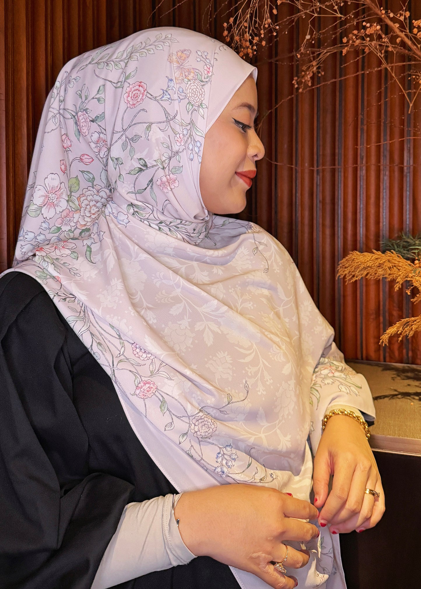 A Thousand Flowers (Light Grey)