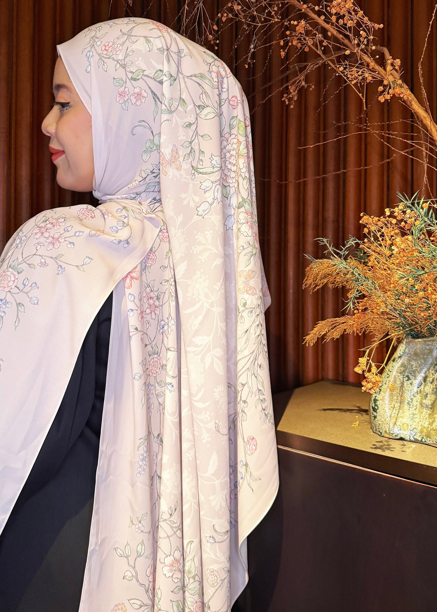 A Thousand Flowers (Light Grey)