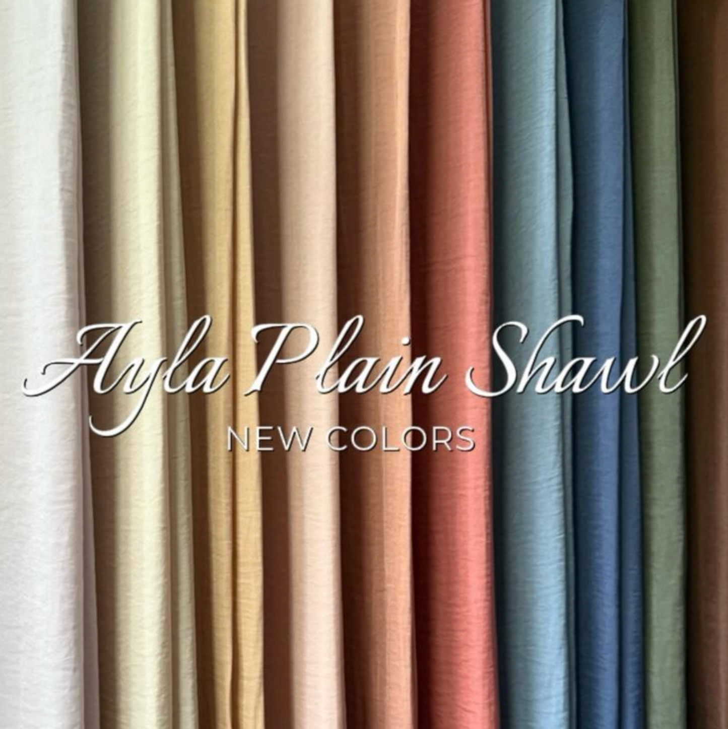 Ayla Plain Shawl