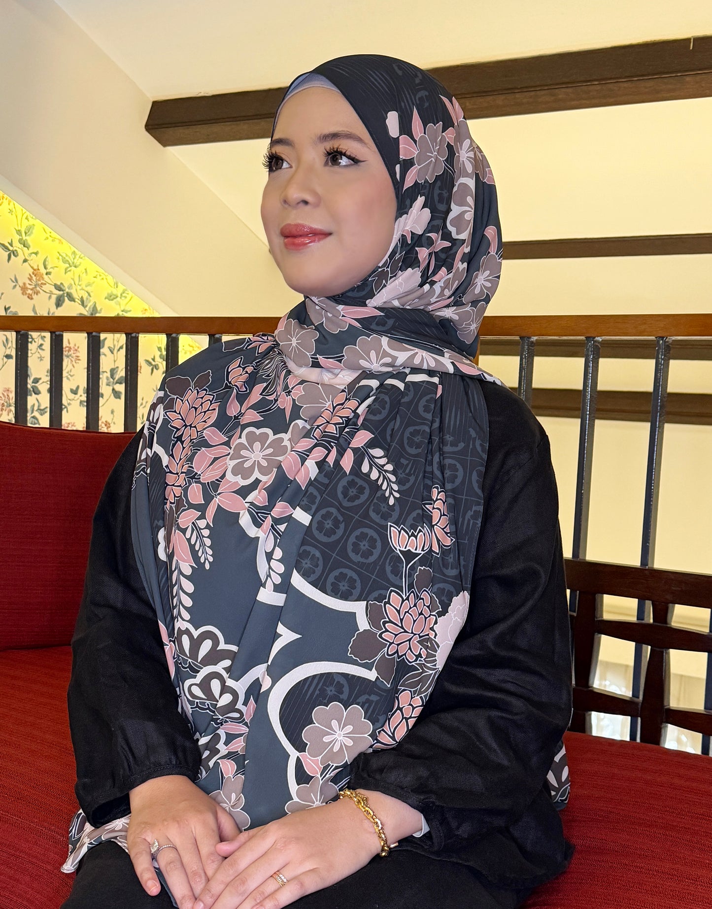 Modern Batik (Dark Emerald)