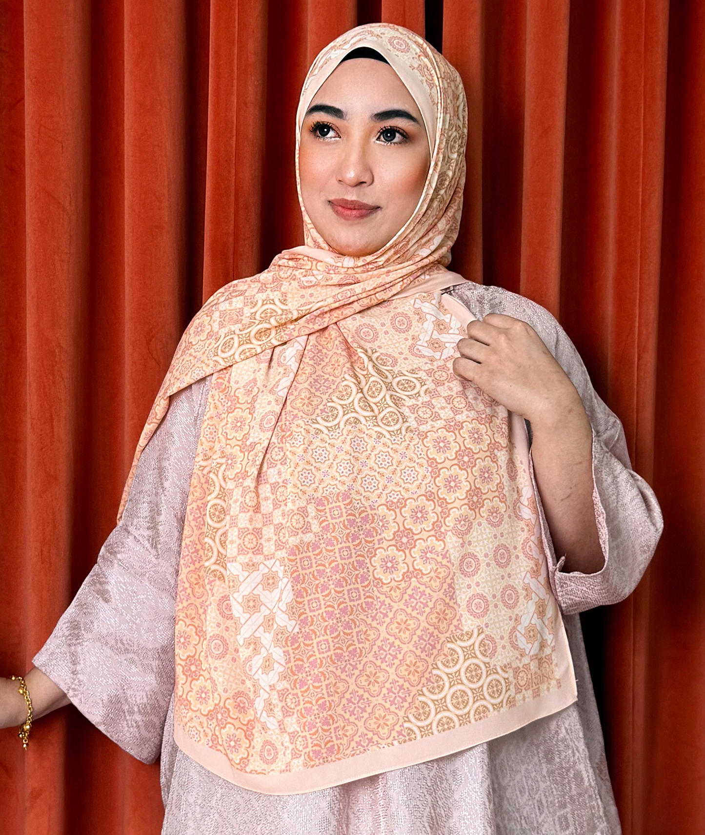 The Heritage Weave (Peachy Pink)