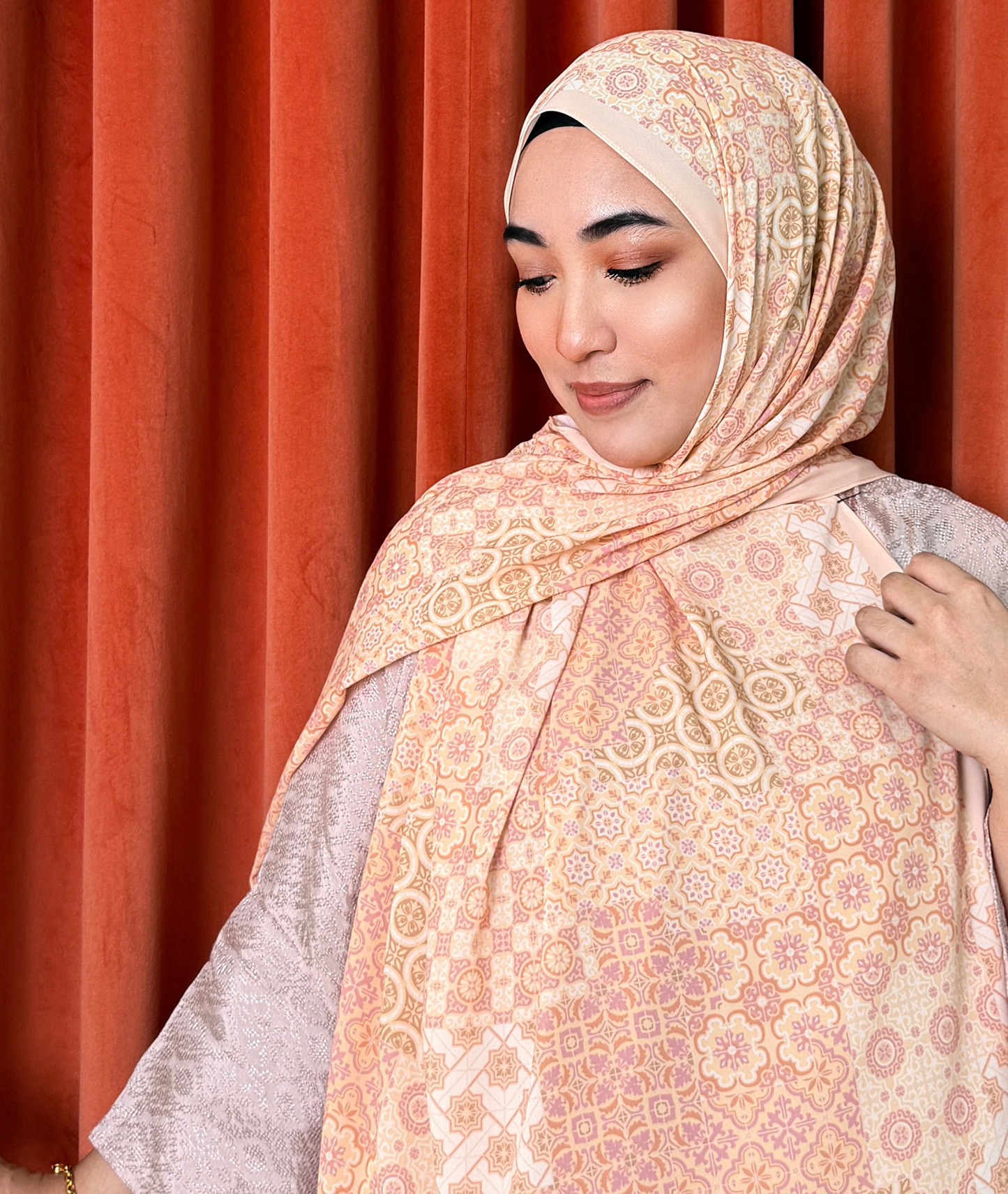 The Heritage Weave (Peachy Pink)