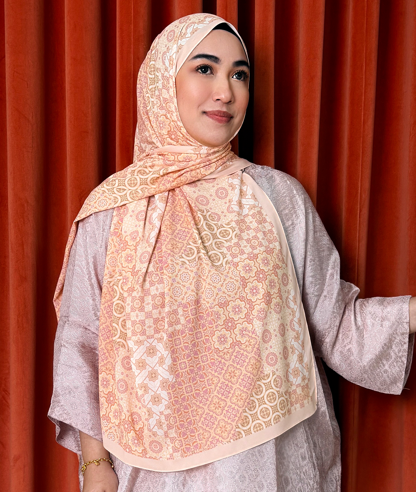 The Heritage Weave (Peachy Pink)